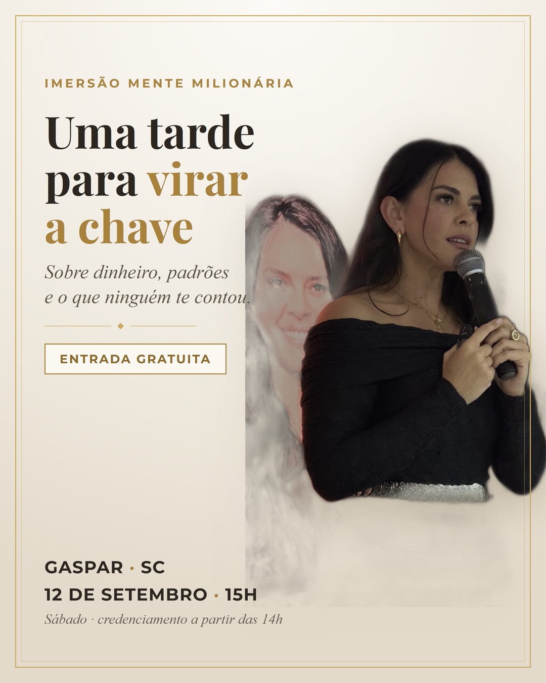 Convite claro — Gaspar