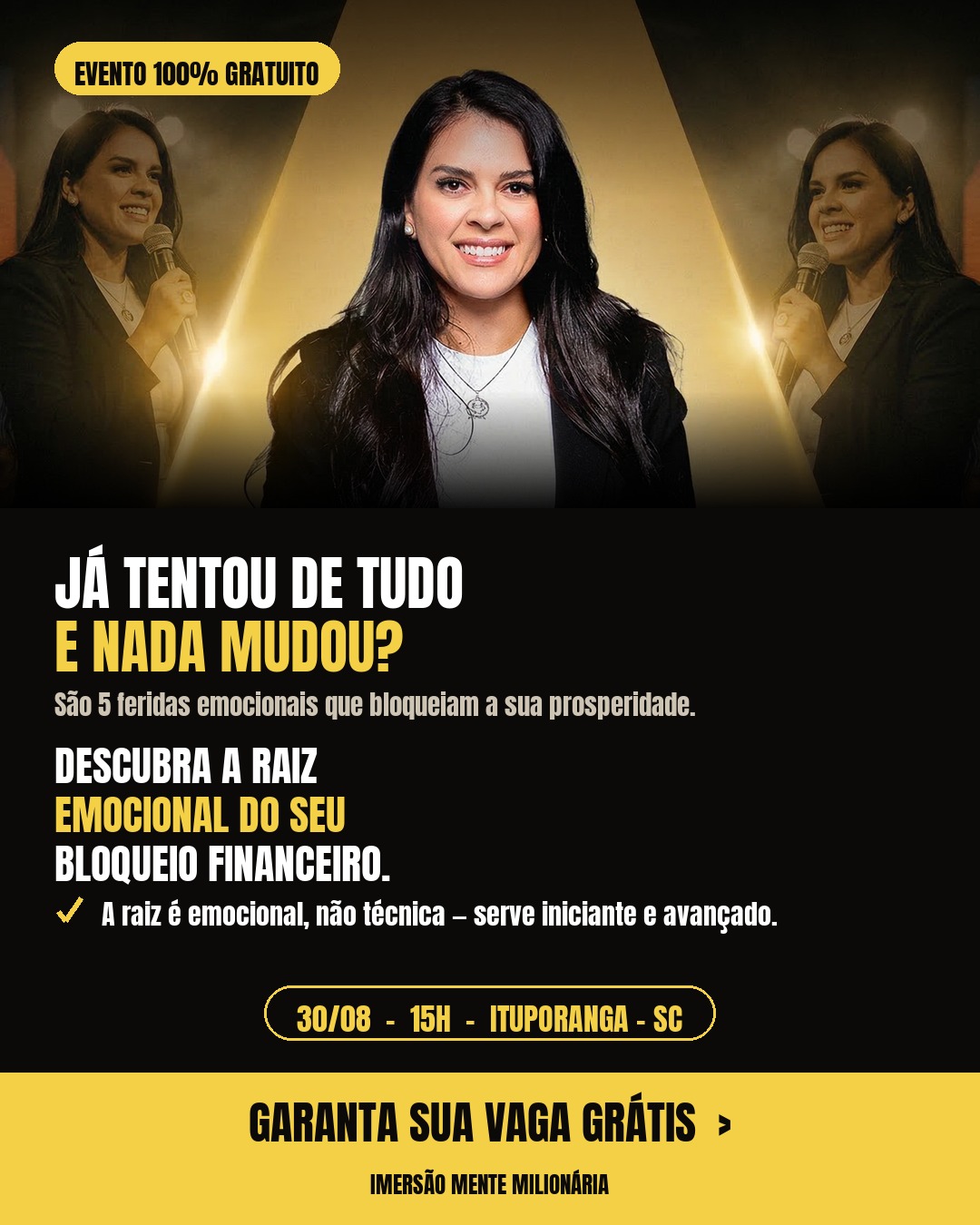 As 5 feridas — Ituporanga