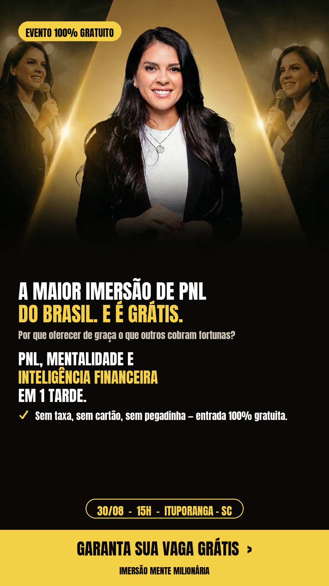Maior imersão de PNL — Ituporanga