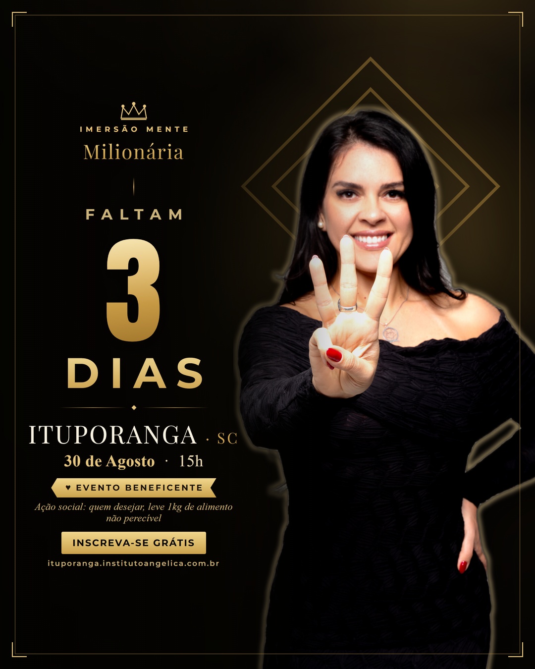 Faltam 3 dias — Ituporanga