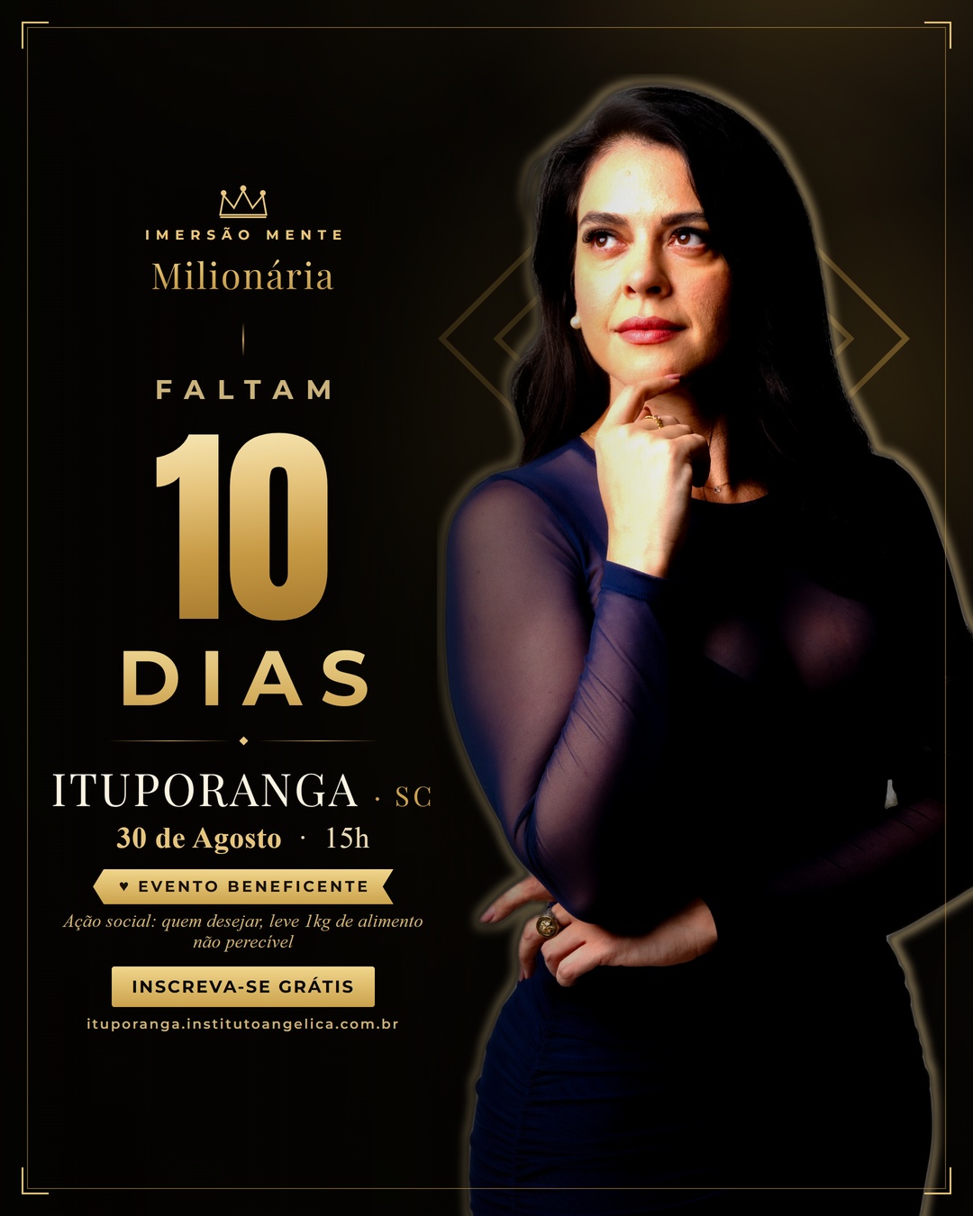 Faltam 10 dias — Ituporanga