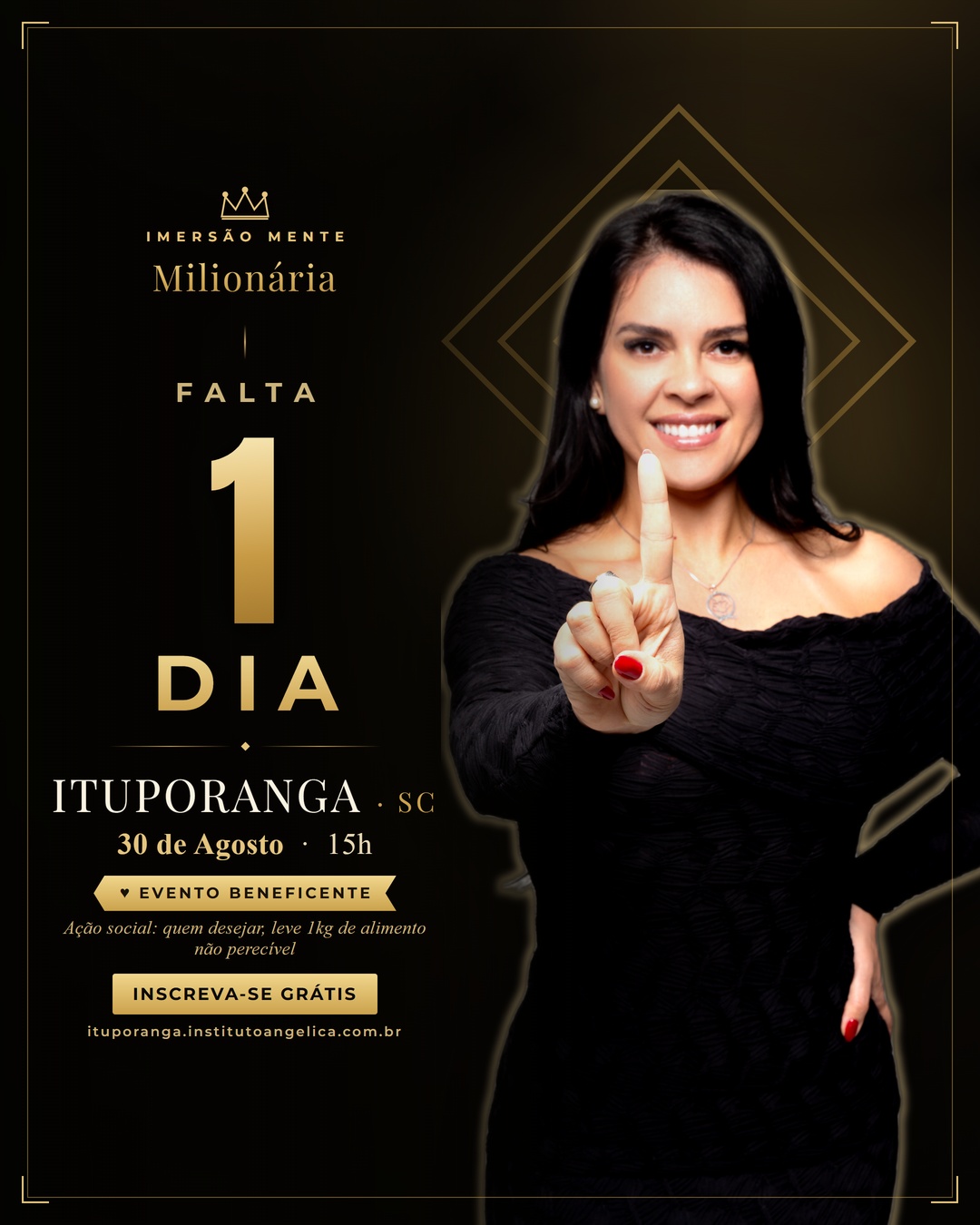 Falta 1 dia — Ituporanga
