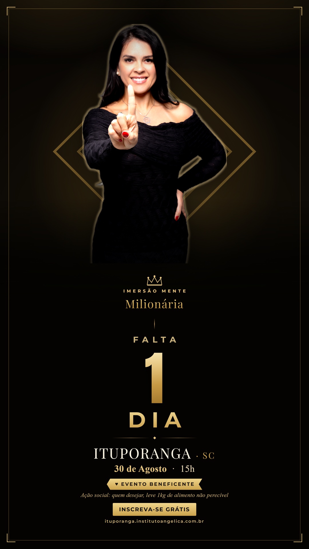 Falta 1 dia — Ituporanga