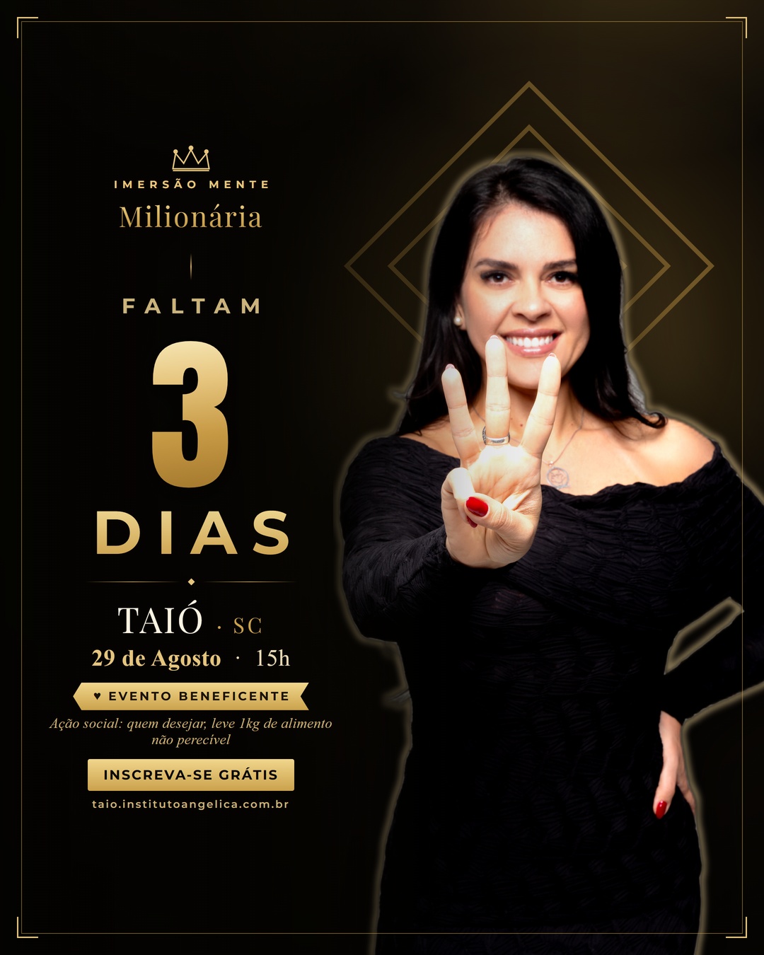 Faltam 3 dias — Taió