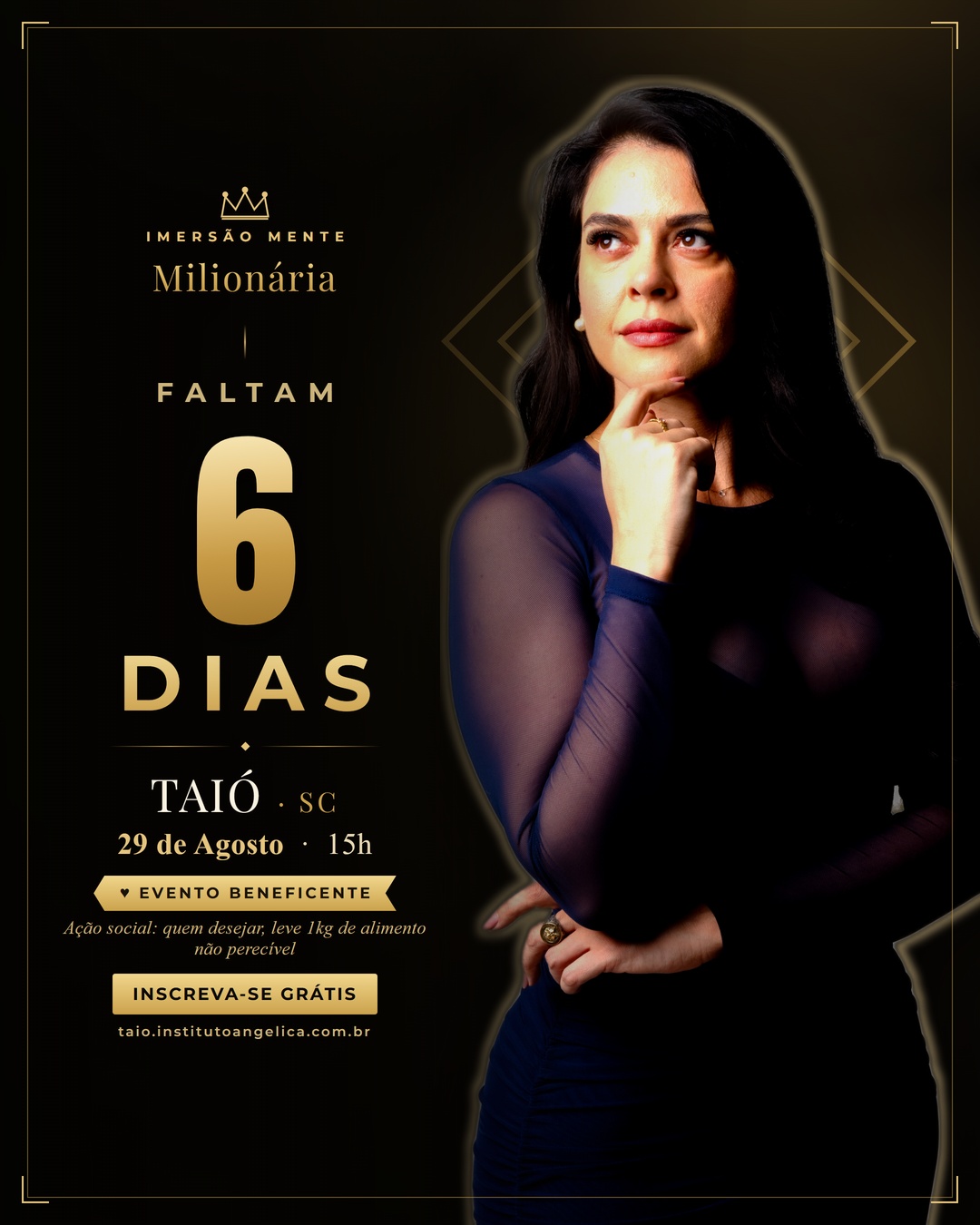 Faltam 6 dias — Taió