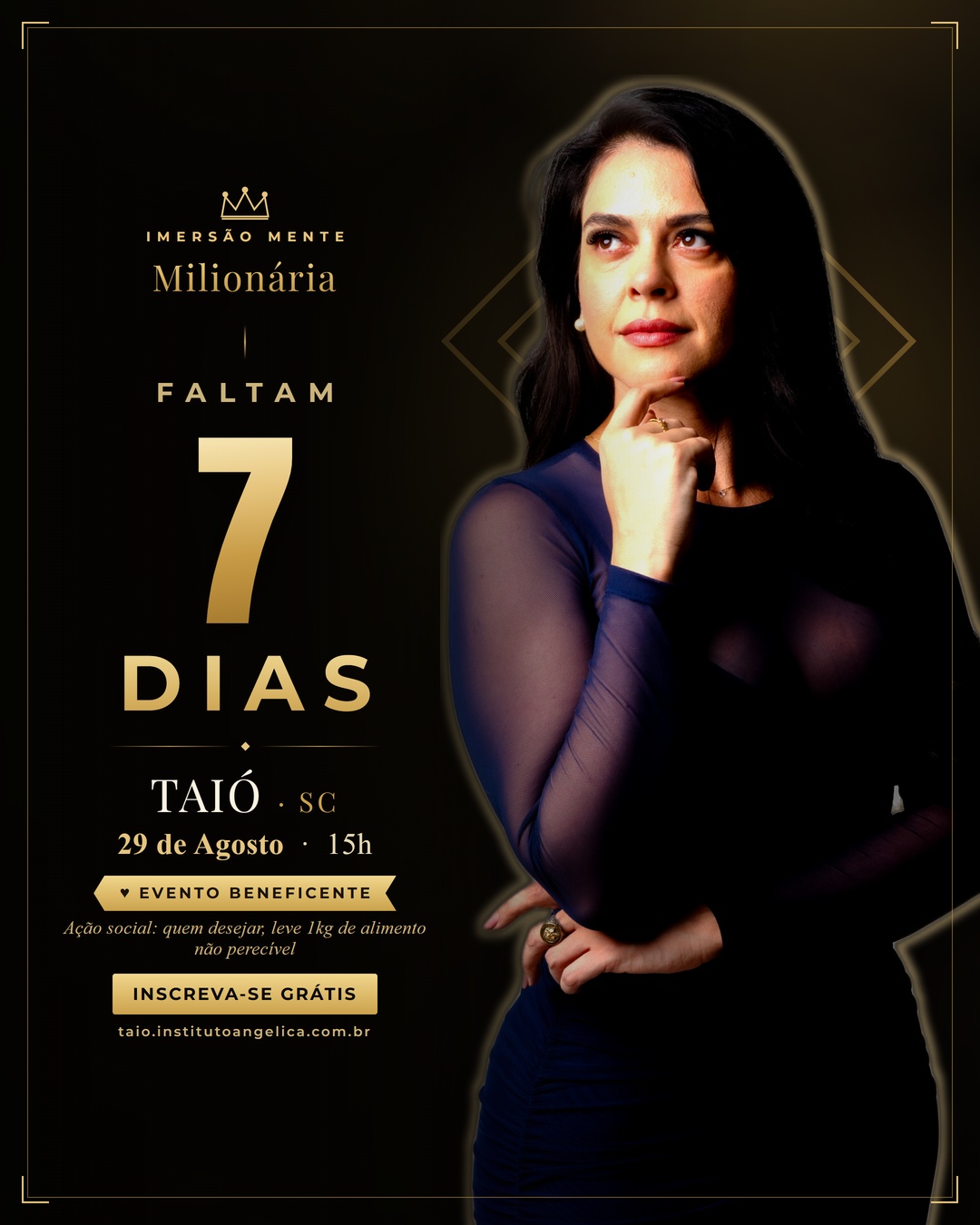 Faltam 7 dias — Taió