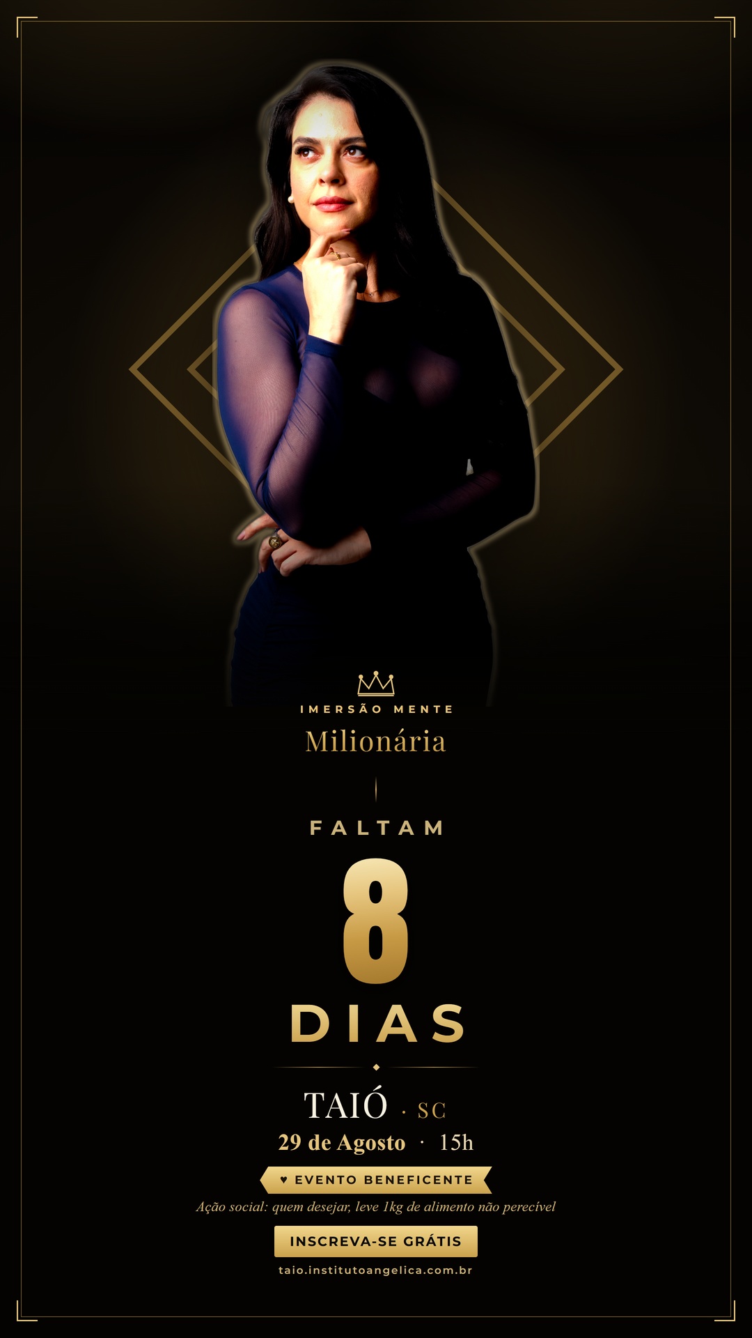 Faltam 8 dias — Taió