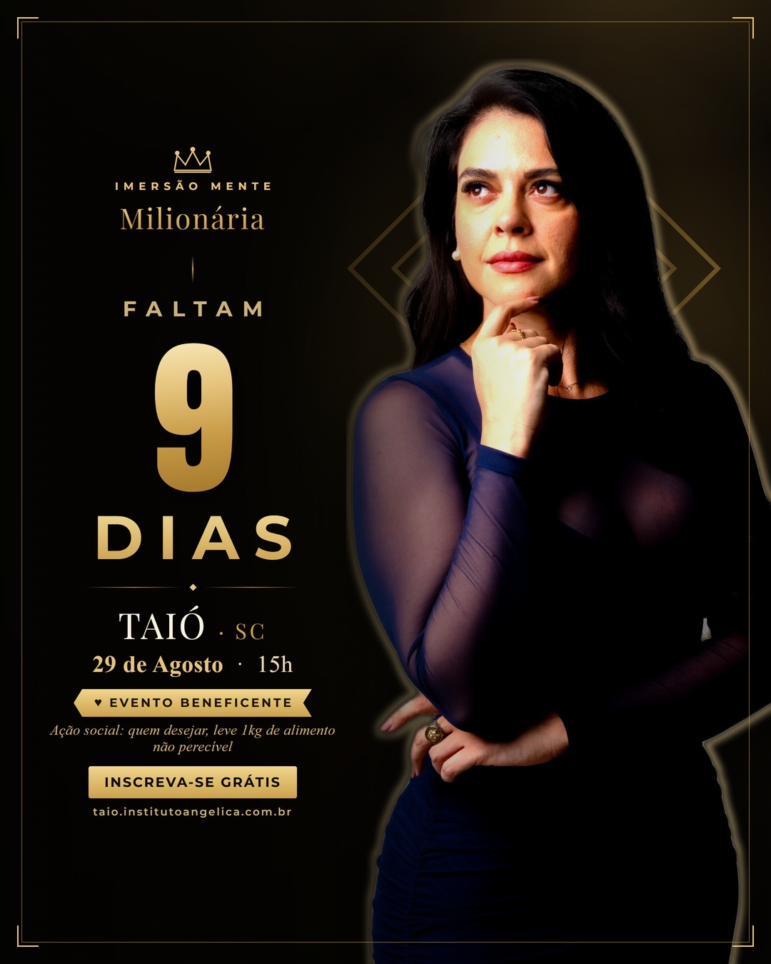 Faltam 9 dias — Taió