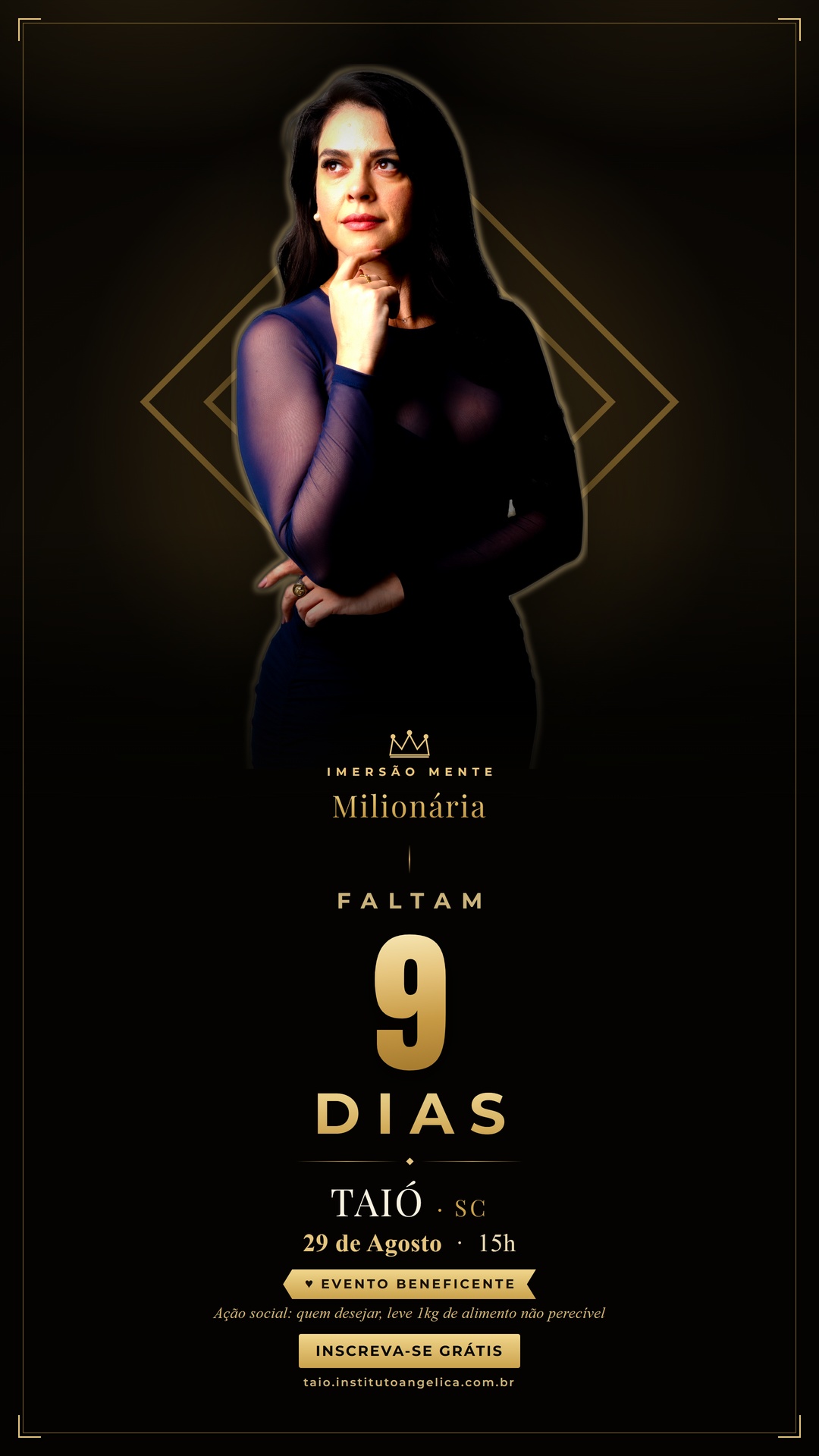 Faltam 9 dias — Taió